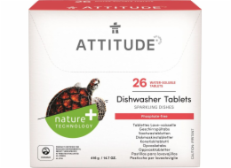 Attitude Tablety do myčky nádobí Rozpustné sáčky (26 ks), 520 g