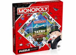 Puzzle vítězné tahy 1000 dílků Monopoly - Tatry a Zakopane VÍTĚZNÉ tahy