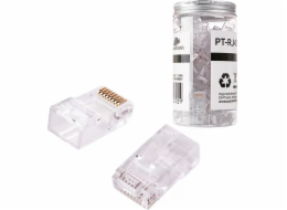 Spacetronik RJ45 zástrčka, průchozí kat.6 UTP PT-RJ456UT-1 100 ks Spacetronik