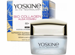 Yoskine Bio Collagen Alga Kombu 60+ noční krém s bio vráskami 50 ml