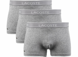 Lacoste Lacoste 3-balení boxerských kalhotek 5H3389-CCA šedé S