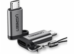 Ugreen USB-C - microUSB USB adaptér Šedý (ugreen_20200327152723)