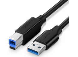 Ugreen USB-B - USB-A USB kabel 1 m černý (UGR1156BLK)