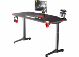 Psací stůl Ultradesk Frag Red 140 cmx60 cm