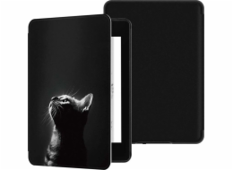 Kryt Tech-Protect Graphic Kindle Paperwhite 1/2/3 Moon Cat Cover