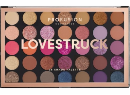 ProFusion Profusion Lovestruck Eyeshadow Palette, paletka 35 očních stínů