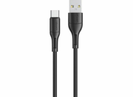 Usams USB-C – USB-A kabel USB 1 m černý (SJ501USB01)