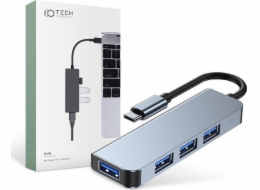 USB HUB Tech-Protect V1-HUB 1x USB-C + 2x USB-A 3.0 (9589046919367)