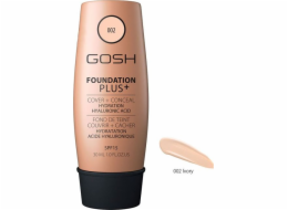 Gosh Foundation Plus+ 002 Ivory 30ml