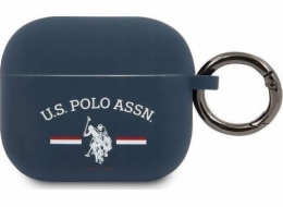 US Polo Assn Ochranné pouzdro pro AirPods 3, tmavě modrá