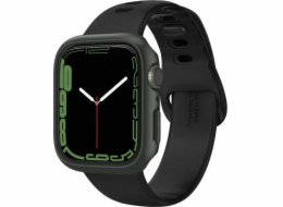 Pouzdro Spigen  Thin Fit pro Apple Watch 7 45mm vojenské zelené