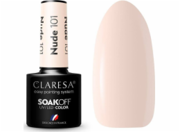 Claresa  Soak Off UV/LED Nude hybridní lak 101 5g