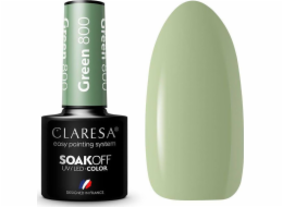 Claresa  Soak Off UV/LED Green hybridní lak 800 5g