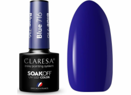 Claresa  Soak Off UV/LED Blue hybridní lak 716 5g