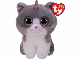 TY Beanie Boos Asher - kočka s rohem 24 cm