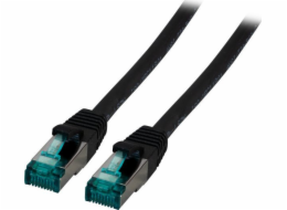 EFB  RJ45 Patchkabel S/FTP, Cat.6A, LSZH, 10m, černá