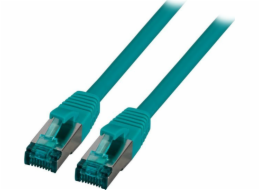 EFB  RJ45 Patchkabel S/FTP, Cat.6A, LSZH, 5m, zelená