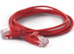 Wantec  25,00m Kat. 6a propojovací kabel UTP RJ45 samec na červený - síťové propojovací kabely - 25 m - Cat6a - U/UTP (UTP) - RJ-45 - RJ-45 - červený (7280)