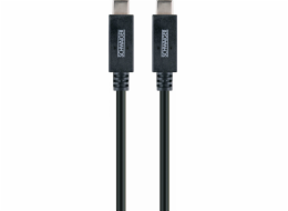 Schwaiger USB-C - USB-C kabel USB 1 m černý (LK101C531)