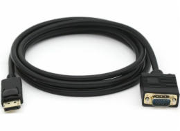  DisplayPort – kabel D-Sub (VGA) 2m černý (119338)