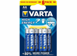 Baterie Varta High Energy AA / R6 6 ks.