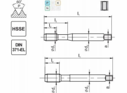 Fanar THREAD M 3 DIN-371B EL (6H) HSSE 800