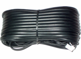Přímý telefonní kabel 2m černý (TEL0033A-2)