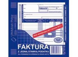 Herlitz ČISTÁ FAKTURA (1 SAZBA DPH) 2/3 A5 (O+1K)