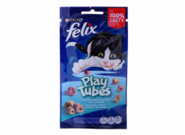 FELIX Play Tubes Fish, Shrimps - suché krmivo pro kočky - 50 g