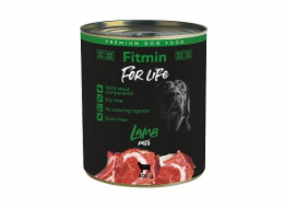 FITMIN for Life Lamb Pate - Mokré krmivo pro psy - 800 g