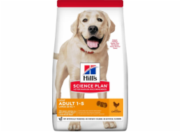 HILL S Science Plan Canine Adult Light Large Breed Chicken - suché krmivo pro psy - 14 kg