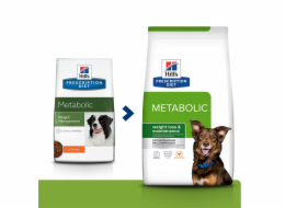 HILL S PRESCRIPTION DIET Canine Metabolic Suché krmivo pro psy Kuřecí maso 12 kg