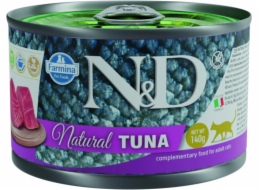 FARMINA N&D Cat Natural Tuna - mokré krmivo pro kočky - 140 g