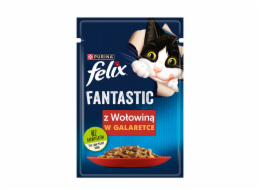 Friskies Jelly Beef - Mokré krmivo pro kočky - 100 g