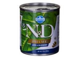 N&D PRIME DOG Adult Lamb & Blueberry 285g konzerva pro psy