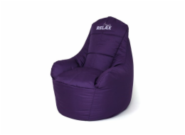 Sako Boss fialová taška pouffe XXL 140 x 90 cm