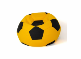 Fotbalová taška Sako pouffe žluto-černá XL 120 cm