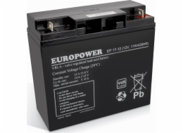 Baterie AGM řady EUROPOWER EP 12V 17Ah (životnost 6-9 let)