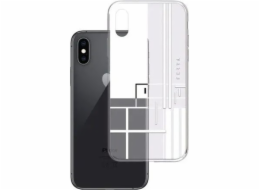 3mk ochranný kryt Ferya Slim case pro Apple iPhone Xs Max, LINE White