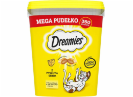 DREAMIES s lahodným sýrem - kočičí pamlsky - 350g