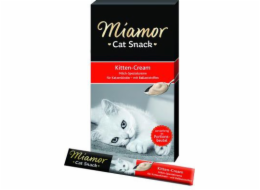 MIAMOR Cat Cream Junior - pamlsky pro kočky - 6 x 15g