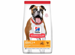 HILL S Science Plan Adult Light Medium - suché krmivo pro psy - 2,5kg