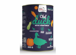 SYTA MICHA Chef Duck with vegetables - mokré krmivo pro psy - 400g