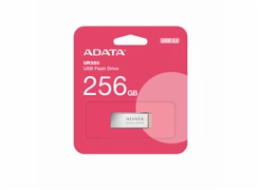 ADATA Flash Disk 256GB UR350, USB 3.2, stříbrno-hnědá