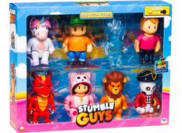 STUMBLE GUYS - MINI FIGURKI- DELUXE 8 FIGUREK VER.B