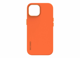 Decoded AntiMicrobial Silicone Backcover iPhone 15 Plus Apricot