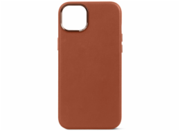 Decoded Leather Backcover for iPhone 15 Plus Tan