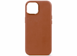 Decoded Leather Backcover for iPhone 15 Tan