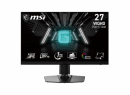 MSI Gaming monitor G272QPF E2, 27" Rapid IPS/2560x1440 (WQHD)/180Hz/1ms/DP/2xHDMI/Výškově nastavitelný/pivot