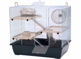 INTER-ZOO Pinky 3 Zinc Black - cage for a hamster